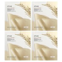 Rice 70 Glow Collagen, маска для лица с коллагеном, 4 шт. по 38 г (1,34 унции) — Anua