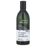 лосьон для рук и тела, восстанавливающая лаванда, 340 г (12 унций) — Avalon Organics