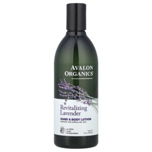 лосьон для рук и тела, восстанавливающая лаванда, 340 г (12 унций) — Avalon Organics