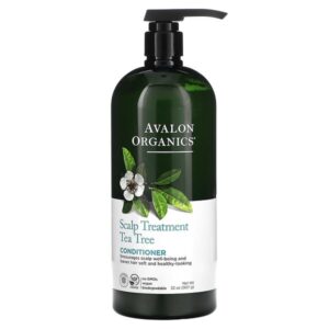 Кондиционер для ухода за кожей головы, чайное дерево, 907 г (32 унции) — Avalon Organics