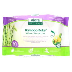 бамбуковые салфетки, для детей, 30 шт. — Aleva Naturals