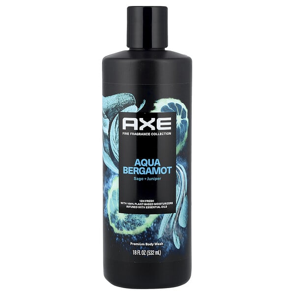 axe03347_v_24.jpg премиальный гель для душа с бергамотом, шалфей и можжевельник, 532 мл (18 жидк. унций) — AXE