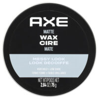 матовый воск, сильная фиксация, легкий блеск, 75 г (2,64 унции) — AXE