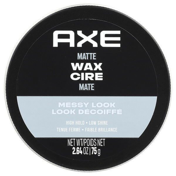 axe45200_v_57.jpg матовый воск, сильная фиксация, легкий блеск, 75 г (2,64 унции) — AXE