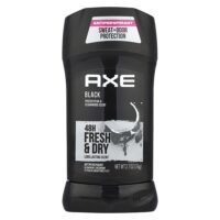 48H Fresh & Dry, антиперспирант, черная, замороженная груша и кедр, 76 г (2,7 унции) — AXE