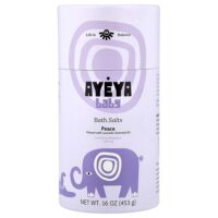 детская соль для ванн, лаванда, 453 г (16 унций) — Ayeya