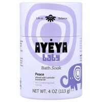 детская добавка для ванны, лаванда, 113 г (4 унции) — Ayeya