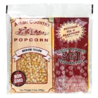 Perfect Portions, попкорн 3 в 1, средний желтый, 156 г (5,5 унции) — Amish Country Popcorn