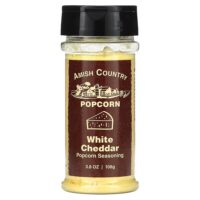 Приправа для попкорна, белый чеддер, 108 г (3,8 унции) — Amish Country Popcorn