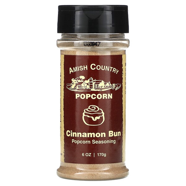 ayp31560_v_8.jpg Попкорн, булочка с корицей, 170 г (6 унций) — Amish Country Popcorn