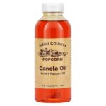 Buttery Popcorn Oil, масло канолы, 472 мл (16 жидк. унц.) — Amish Country Popcorn