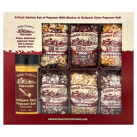 Ассорти из попкорна с шейкером, 7 шт. — Amish Country Popcorn