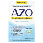 Complete Feminine Balance®, пробиотик для ежедневного приема, 60 капсул — AZO