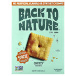 крекеры, с сыром, 142 г (5 унций) — Back to Nature