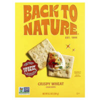 Crispy Wheat Crackers, 6.5 oz (184 g) — Back to Nature
