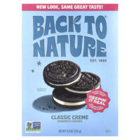 Сэндвич-печенье, классический крем, 255 г (9 унций) — Back to Nature