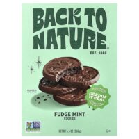 печенье, помадка и мята, 156 г (5,5 унции) — Back to Nature