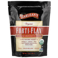 Organic Forti-Flax™, молотые льняное семя премиального качества, 397 г (14 унций) — Barlean's