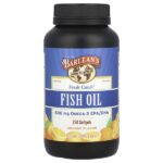 Fresh Catch®, рыбий жир, омега-3 ЭПК и ДГК, апельсин, 250 капсул (300 мг в капсуле) — Barlean's