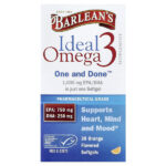 Ideal Omega 3, апельсин, 30 мягких таблеток — Barlean's