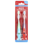 Brush Buddies, Smart Care, детская зубная щетка, упаковка с 4 щетками
