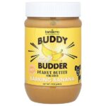 Buddy Budder, арахисовая паста, для собак, лай банана, 480 г (17 унций) — Bark Bistro