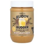 Buddy Budder, арахисовая паста, для собак, без добавок, 480 г (17 унций) — Bark Bistro