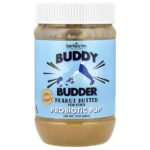 Buddy Budder, пробиотик для собак, с арахисовой пастой, лук Wow и голубика, 480 г (17 унций) — Bark Bistro