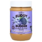 Buddy Budder, арахисовая паста, для собак, суперягодный слизь, 480 г (17 унций) — Bark Bistro