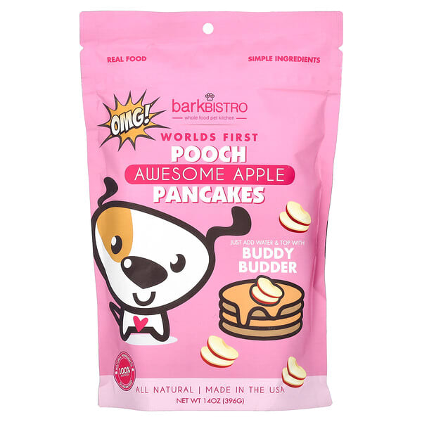 bbi58061_v_6.jpg World's First Pooch блины, потрясающие с яблоком, 396 г (14 унций) — Bark Bistro