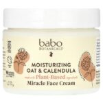 Miracle, крем для лица, увлажняющий крем с овсом и календулой, 57 г (2 унции) — Babo Botanicals