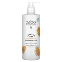 Sensitive Baby, шампунь и гель для душа, не содержит отдушек, 16 ж. унц. (473 мл) — Babo Botanicals