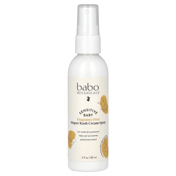 bbo01180_v_24.jpg Sensitive Baby, крем-спрей от подгузников, без отдушек, 89 мл (3 жидк. унц.) — Babo Botanicals