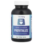 BB Company, Provitalize, ежедневная формула синбиотиков с растительными экстрактами, 60 капсул