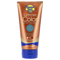 Summer Color®, лосьон для автозагара, легкий и средний оттенок, 177 мл (6 жидк. унц.) — Banana Boat
