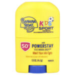 Kids Sport, солнцезащитный стик, SPF50 +, 14,2 г (0,5 унции) — Banana Boat
