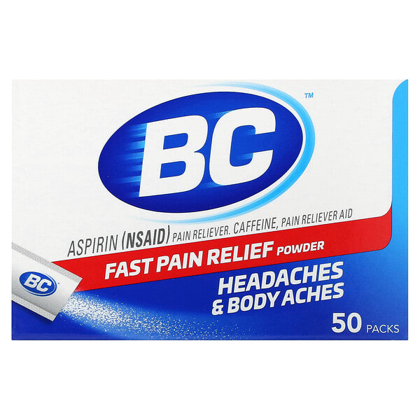 bcd10373_v_10.jpg BC, порошок для быстрого обезболивания, головная боль и ломота в теле, 50 пакетиков