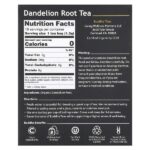 Organic Herbal Tea, корень одуванчика, без кофеина, 18 чайных пакетиков, 24 г (0,83 унции) — Buddha Teas — изображение 2