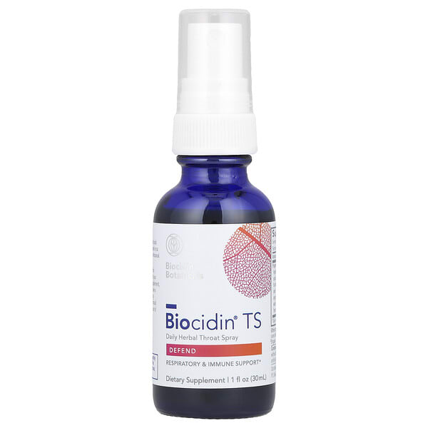 bdi00202_v_9.jpg Biocidin® TS, ежедневный травяной спрей для горла, 30 мл (1 жидк. унция) — Biocidin Botanicals