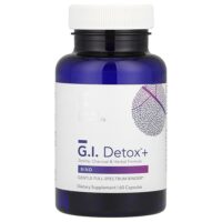 GI Detox™ +, цеолит, древесный уголь и растительная формула, 60 капсул — Biocidin Botanicals
