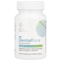 Dentalflora™, ежедневные пробиотики для полости рта, 30 мятных таблеток — Biocidin Botanicals