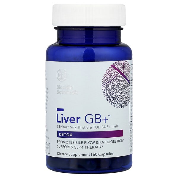 bdi00232_v_17.jpg Liver GB +™, детокс, 60 капсул — Biocidin Botanicals