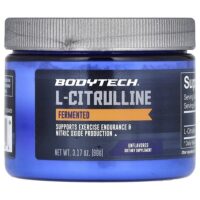 L-цитруллин, ферментированный, без добавок, 90 г (3,17 унции) — BodyTech