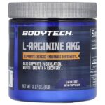 L-аргинин AKG, без добавок, 90 г (3,17 унции) — BodyTech