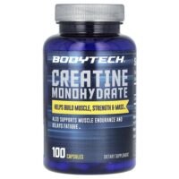моногидрат креатина, 100 капсул (750 мг в одной капсуле) — BodyTech