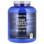 Prime Mass, средство для набора веса с высоким содержанием белка, ваниль, 2,72 кг (6 фунтов) — BodyTech