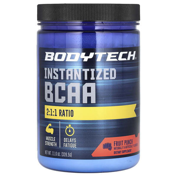 bdt02039_v_8.jpg BCAA, растворимый фруктовый пунш, 328,5 г (11,6 унции) — BodyTech