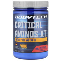 Critical Aminos XT®, аминокислоты для приема во время и после тренировки, фруктовый пунш, 315 г (11,1 унции) — BodyTech