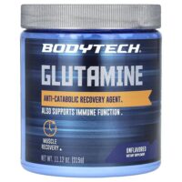 Глутамин, без добавок, 315 г (11,12 унции) — BodyTech