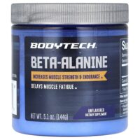 Бета-аланин, без добавок, 144 г (5,1 унции) — BodyTech